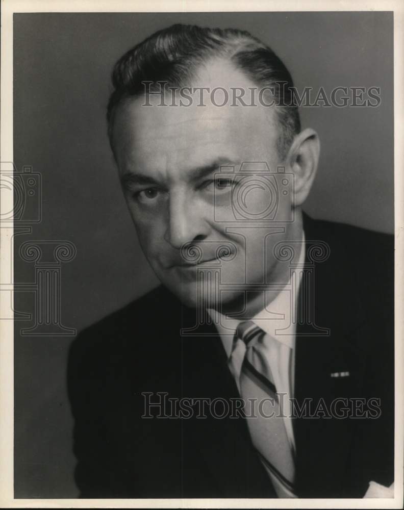 1968 Press Photo New York State Commerce Commissioner Ronald B. Peterson - Historic Images