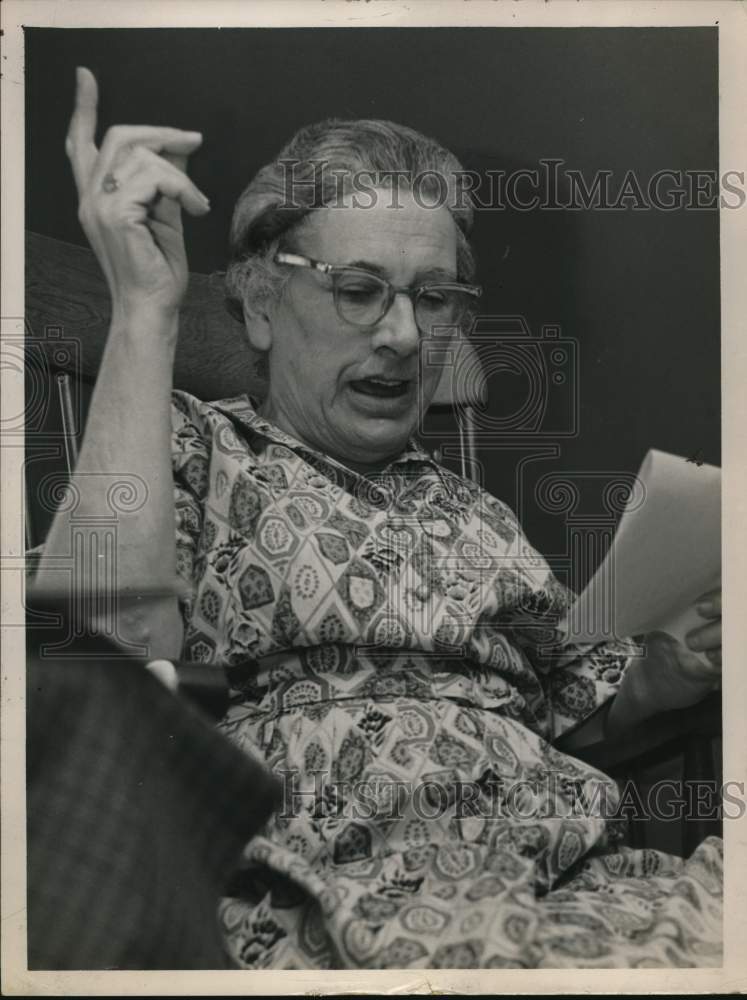 1962 Annette Pine, Graphoanalyst, in her Albany, New York home-Historic Images