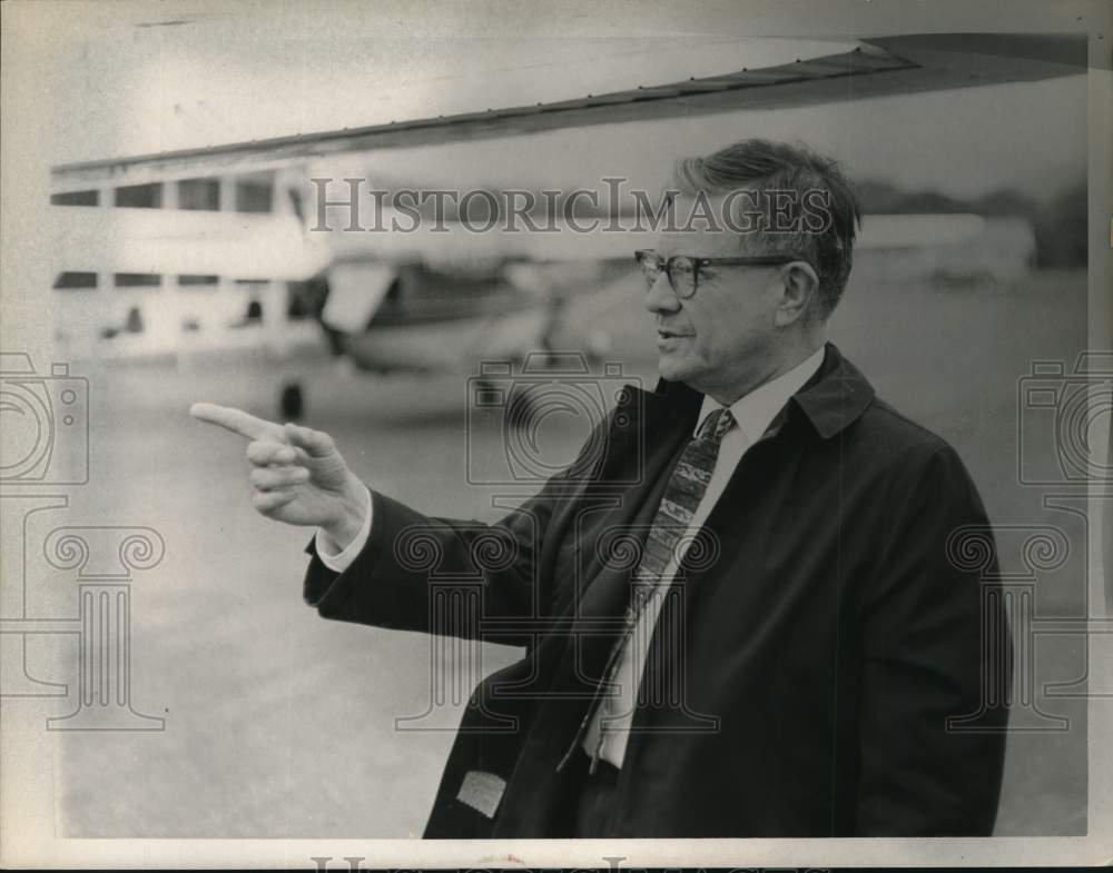 1967 Bishop James A. Pike, former Bishop of California-Historic Images