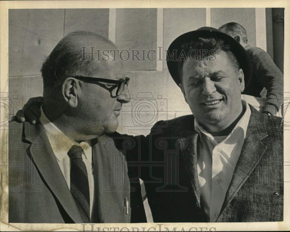 1968 Attorney Edward Segal with Harold Chiarello in Albany, New York-Historic Images