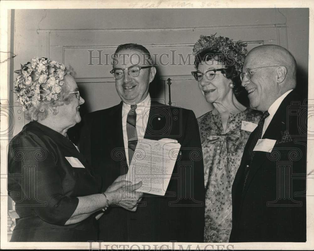 1965 Mayflower descendants' group meets in Albany, New York-Historic Images