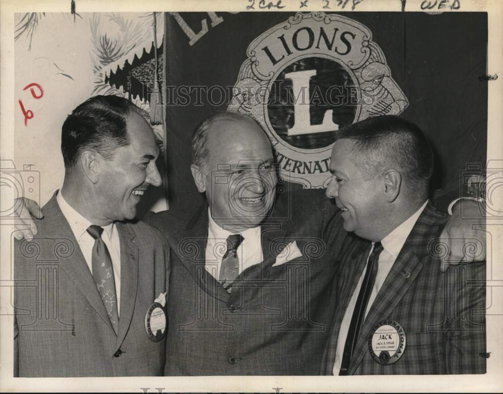 1962 Lion Club holds meeting at DeWitt-Clinton in Albany, New York-Historic Images