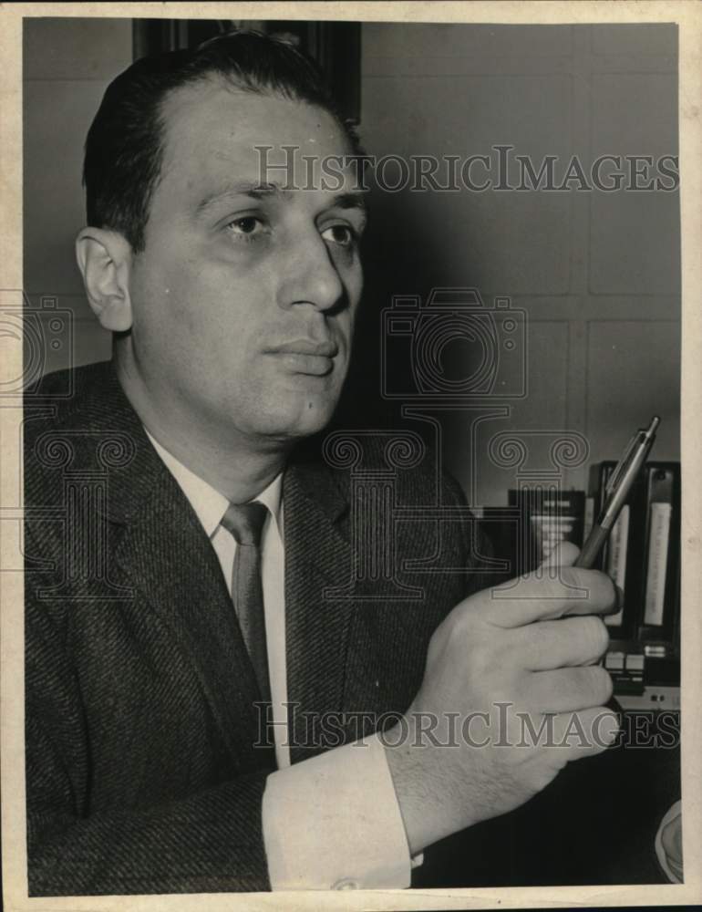 1967 Rensselaer County District Attorney Con Cholakis, New York-Historic Images