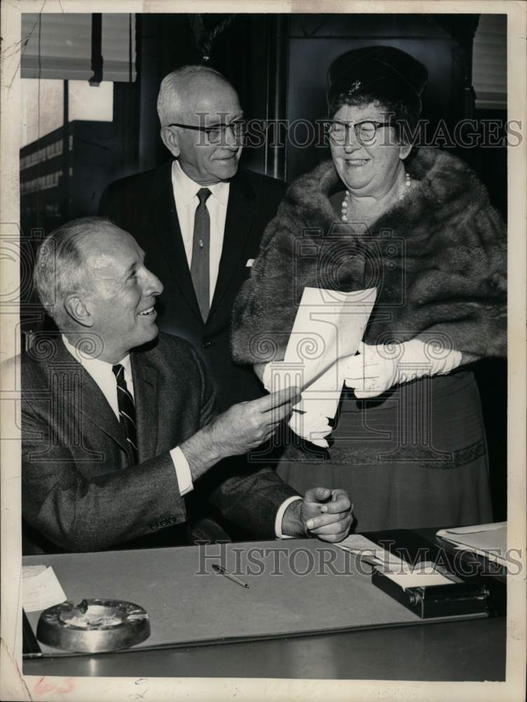 1962 Albany, New York Mayor proclaims American Education Week-Historic Images