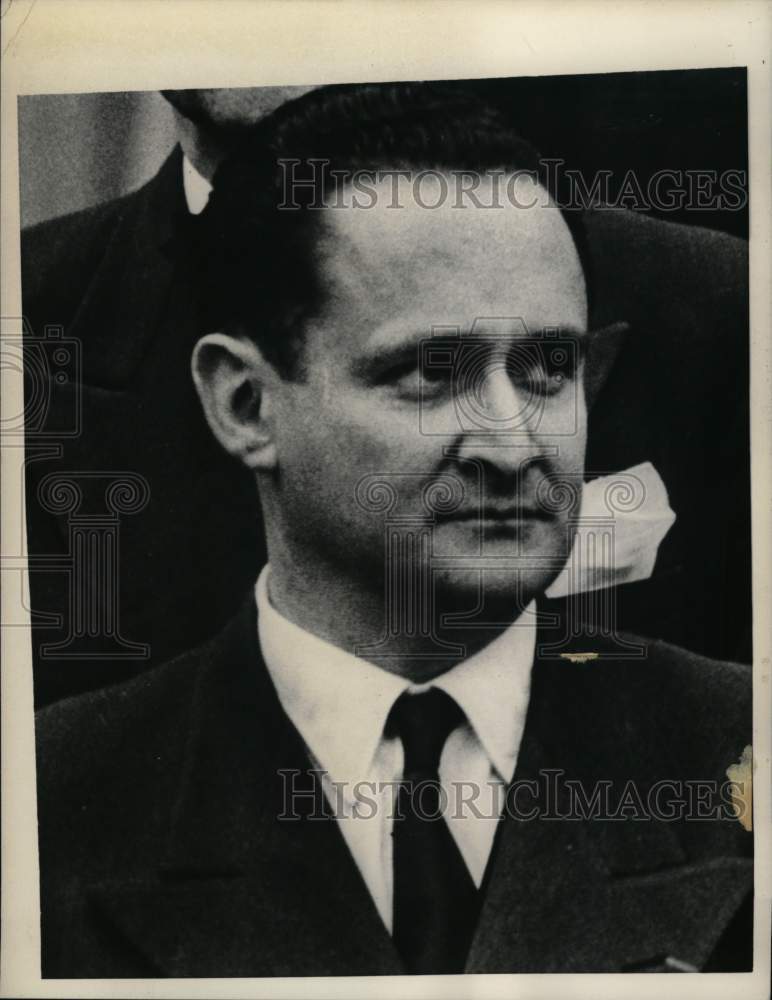 1957 Socialist politician Maurice Bourges-Maunoury, Paris, France-Historic Images