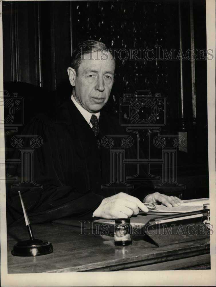 1950 New York Court of Claims Judge Bernard Ryan-Historic Images