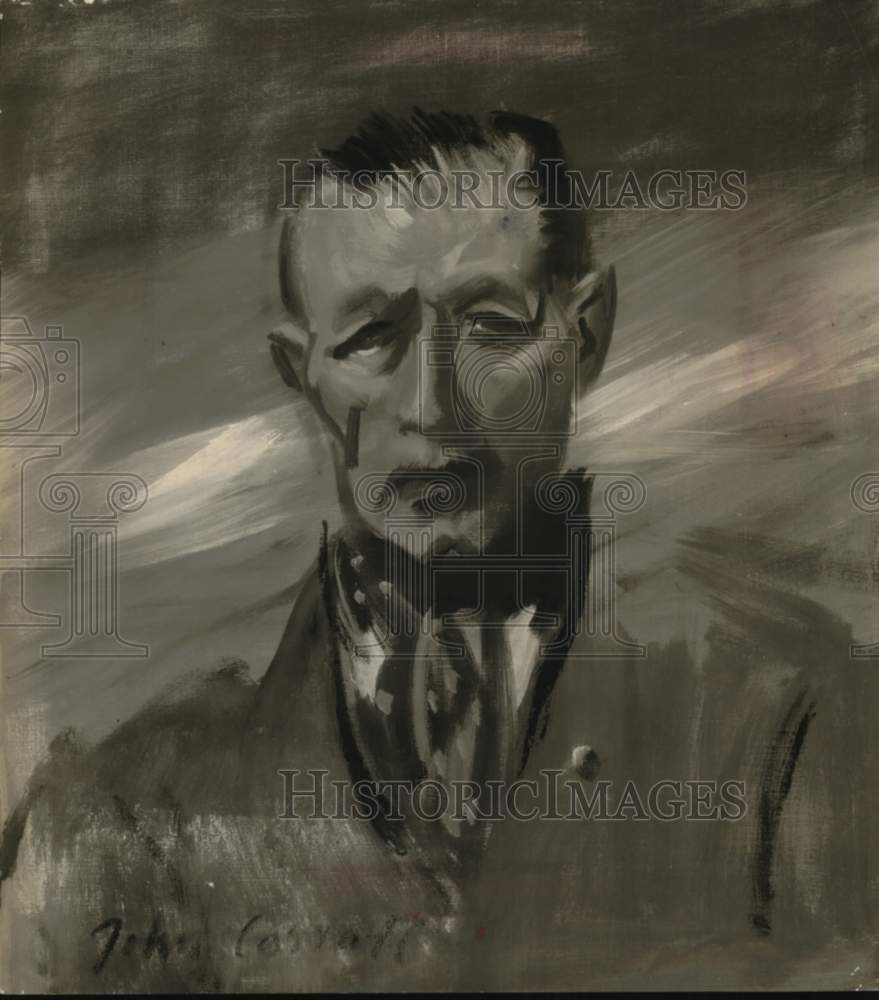 1955 Portrait of Colonel Albert Gallan in New York-Historic Images