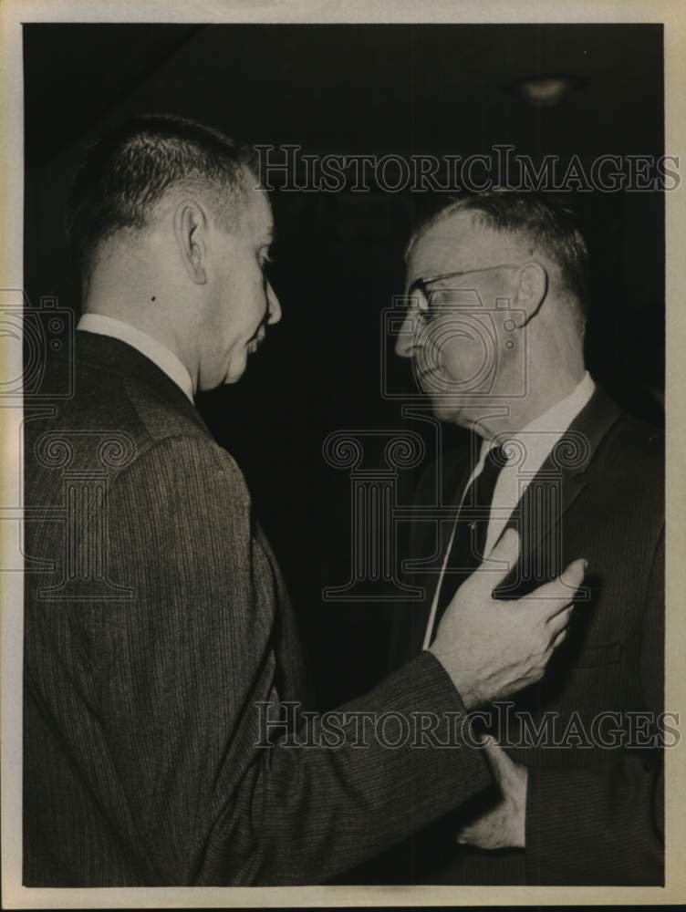 1964 New York Assemblyman Jerry Black with Malcolm Wilson-Historic Images