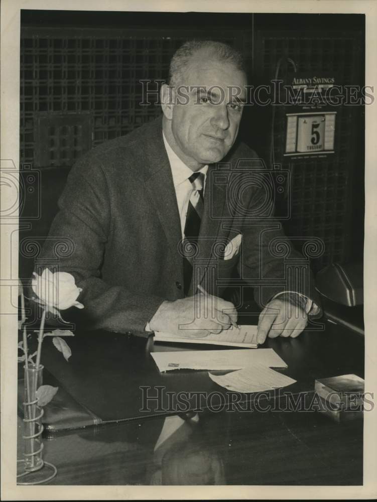 1960 William P. Carr, acting Postmaster, Albany, New York-Historic Images