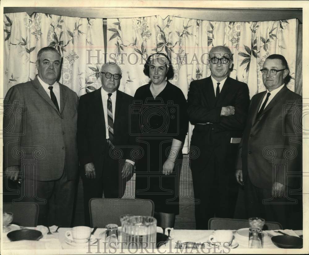 1965 Columbia County Democrats pose at luncheon in New York-Historic Images