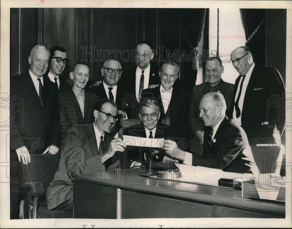 1964 Community Chest Red Cross Joint Appeal meeting, Albany. NY-Historic Images