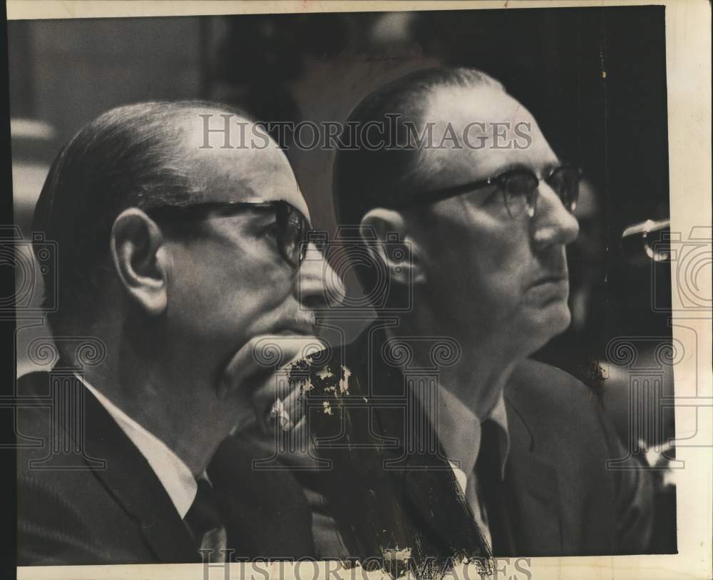 1965 New York Assemblyman Joseph Corso with Senator Thomas Duffy-Historic Images