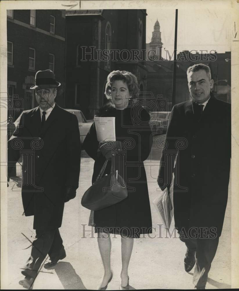 1967 Victor Lord with Mrs. &amp; Mr. Richard Collins in Albany, New York-Historic Images