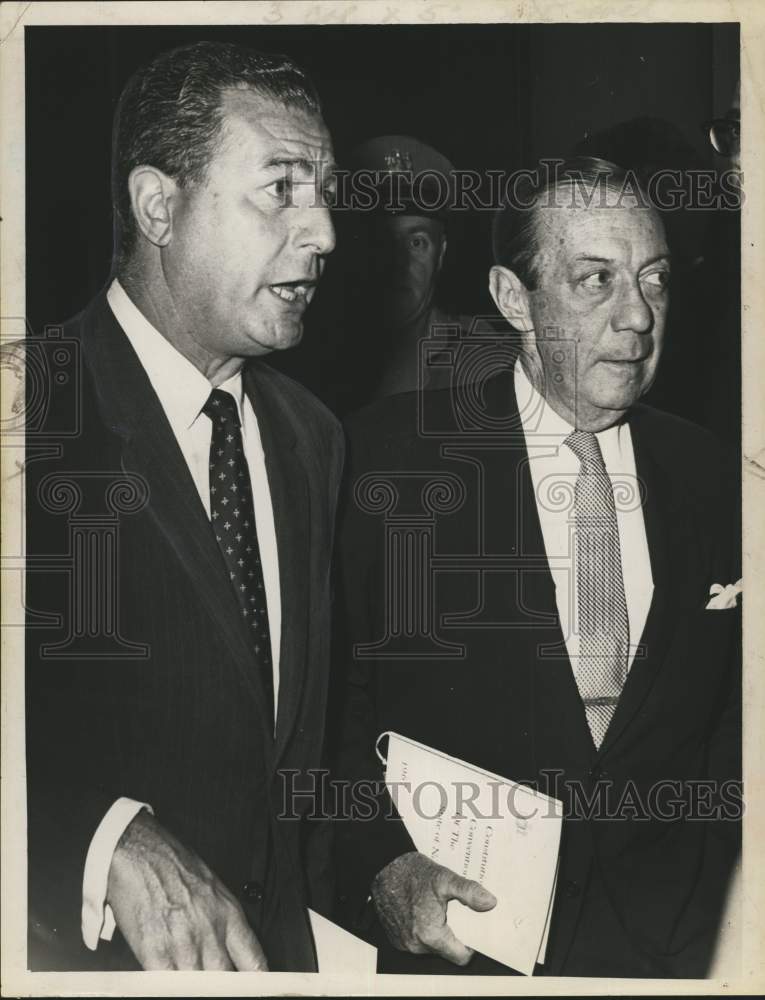 1967 Joseph Carlino with Robert Wagner in Albany, New York-Historic Images