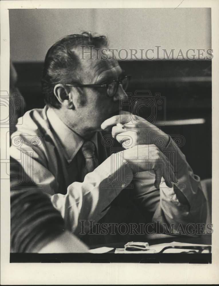1973 Press Photo Donald Connolly, Saratoga, New York - tua90708- Historic Images