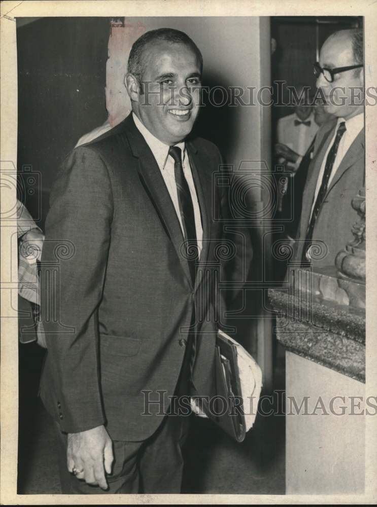 1969 Joseph Casey, Rensselaer County Supervisor, New York-Historic Images