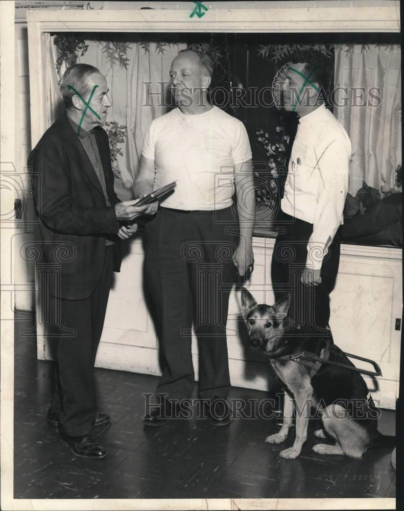 1965 Francis McDermott, William Dwyer & George Pfaff in New York-Historic Images