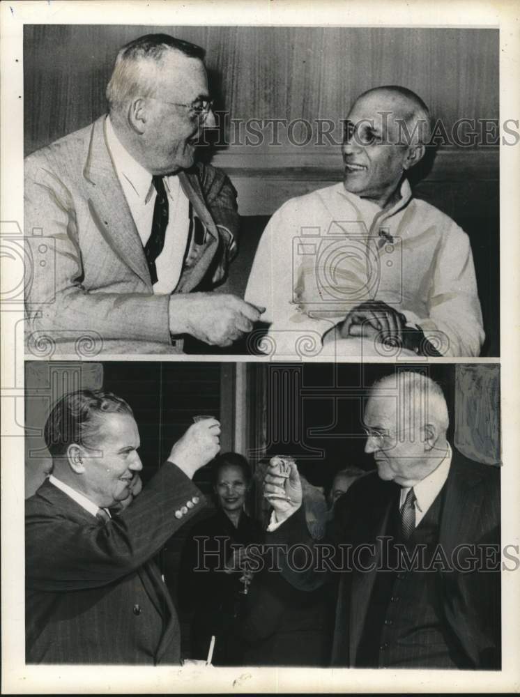 1959 Jawaharlal Nehru and Josip Broz Tito at reception-Historic Images