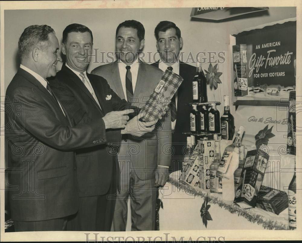 1964 Liquor distributors and distillers with holiday products-Historic Images