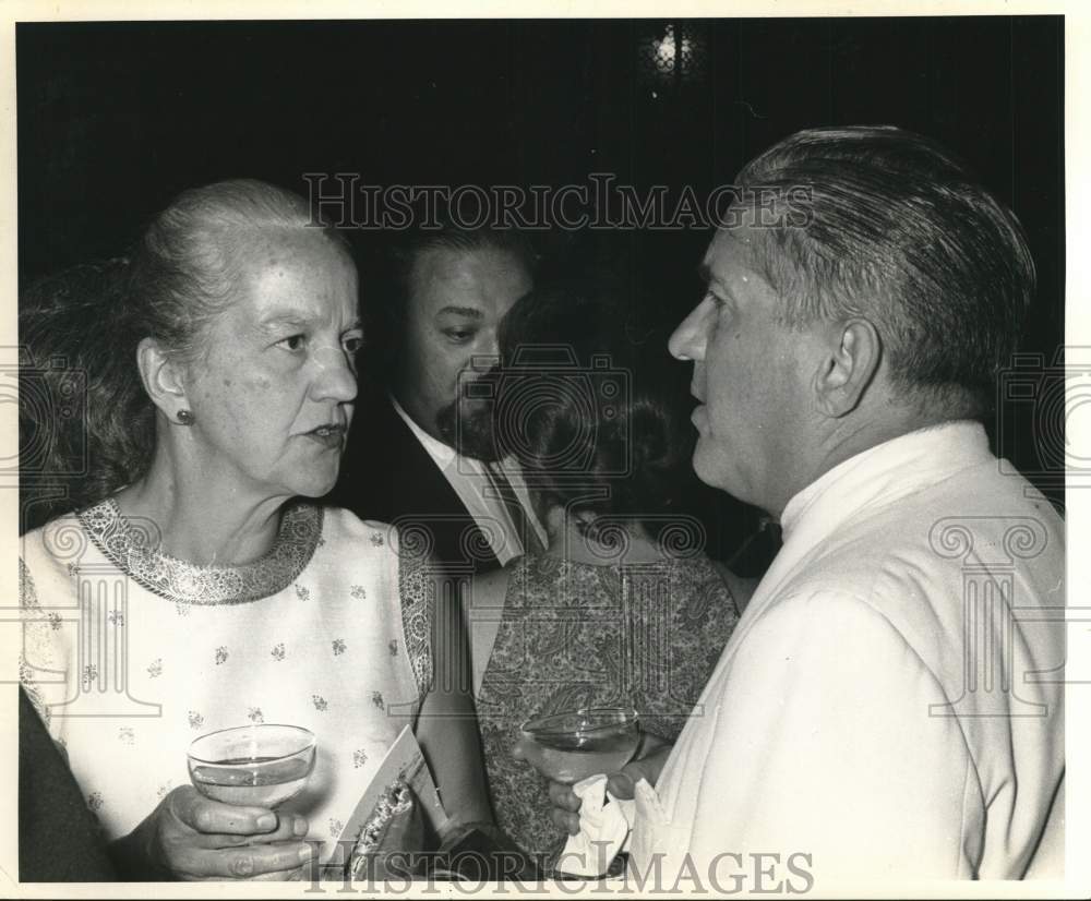 1967 Skidmore College board president Mrs. Everett Case, Mr. Robb-Historic Images