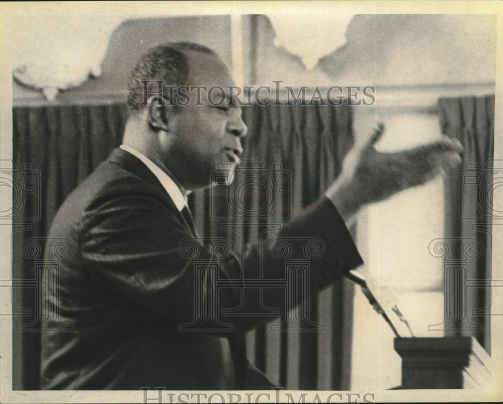 1965 James Farmer speaks at Union College, Schenectady, New York-Historic Images