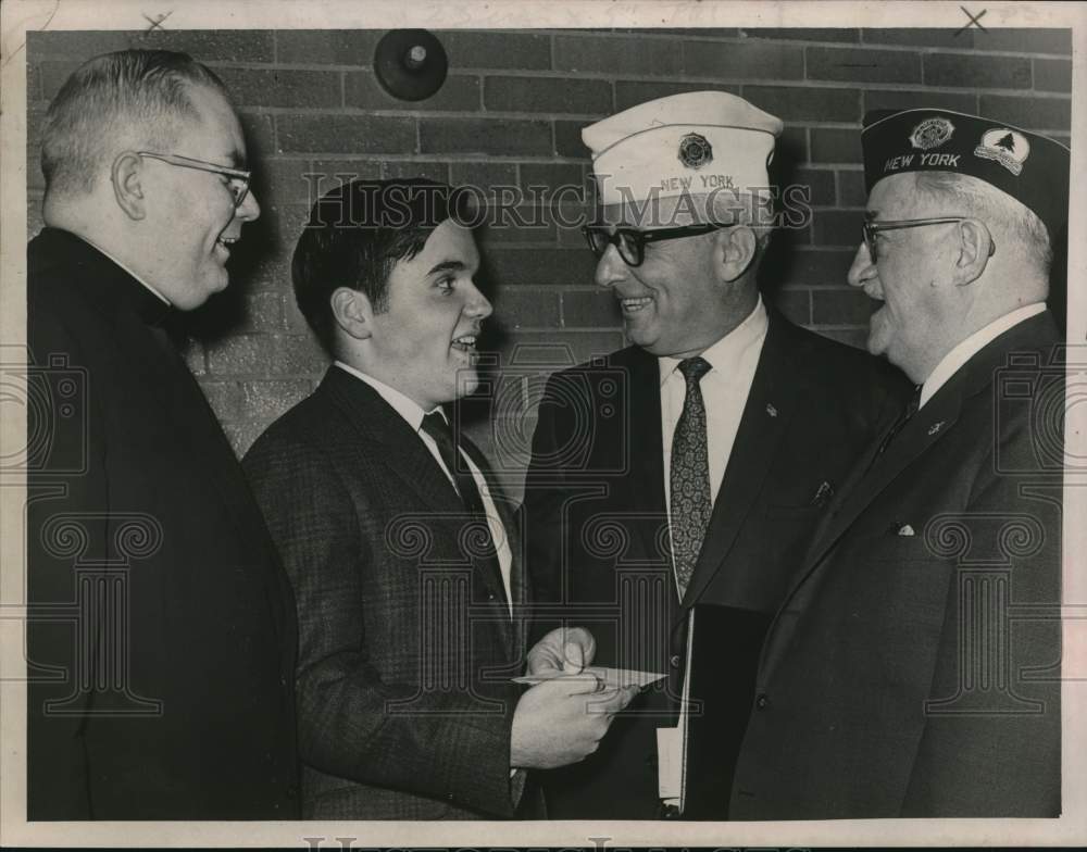 1968 American Legion post honors contest winner in New York-Historic Images