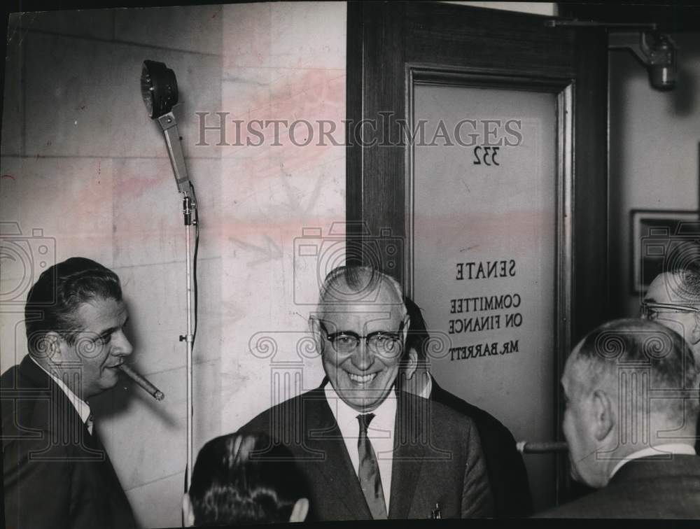 1965 Senator Julian B. Erway with Peter Dalessandro in New York-Historic Images