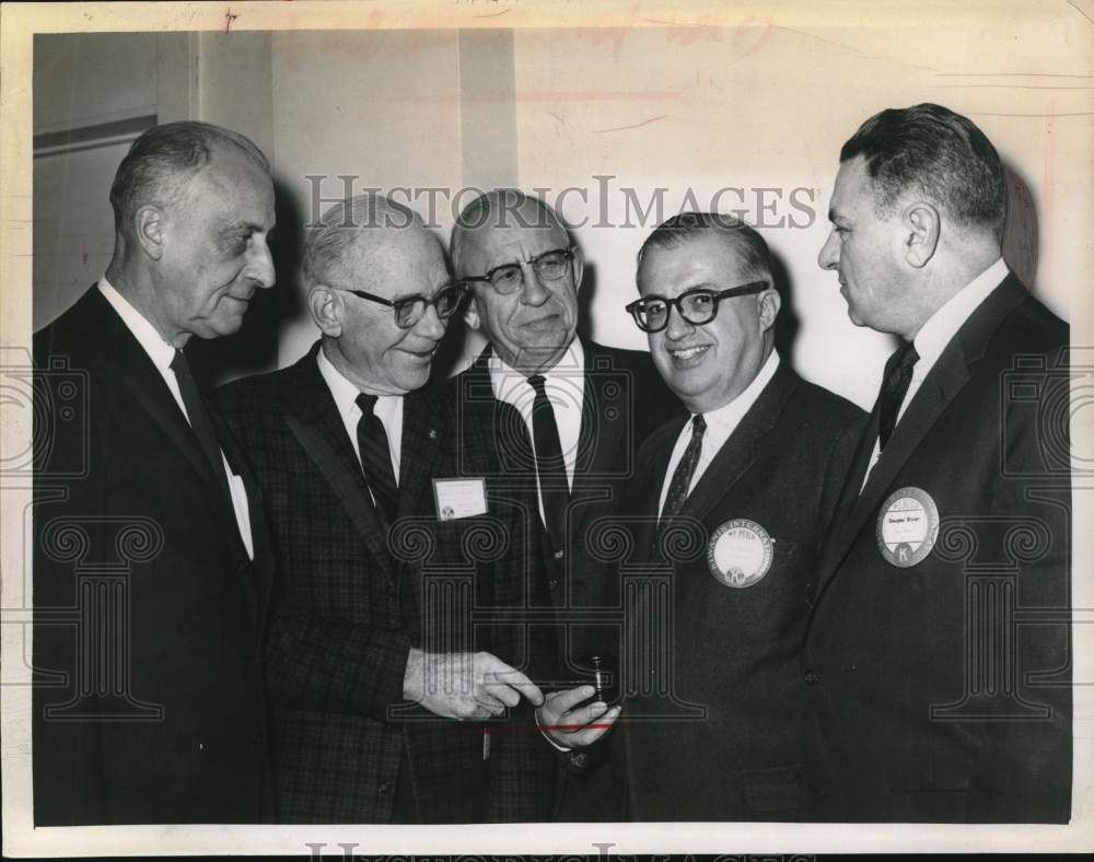 1964 Kiwanis Club elects new officers in Albany, New York-Historic Images