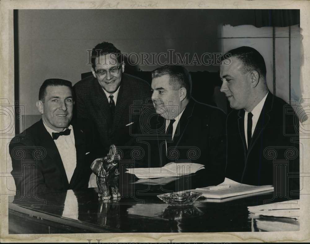 1964 GOP politicians confer during meeting in Cohoes, New York-Historic Images