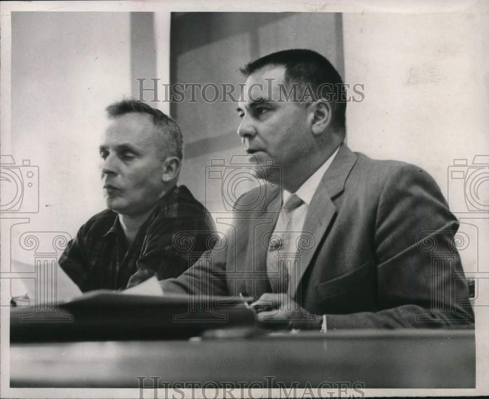 1959 Democratic supervisors Robert Shaner and James Eldredge-Historic Images
