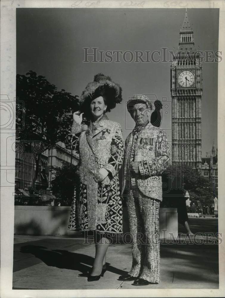 1968 Pealies, King and Queen, visit to Albany-Historic Images