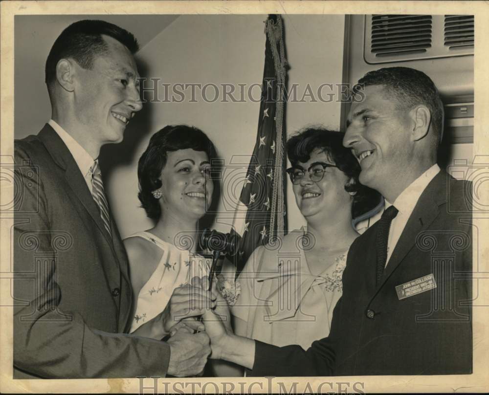 1964 Jaycees & Jaynees elect officers in North Greenbush, New York-Historic Images