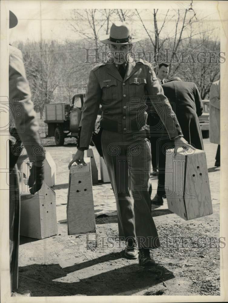 1964 New York State Trooper A.P. Fedorczyk-Historic Images