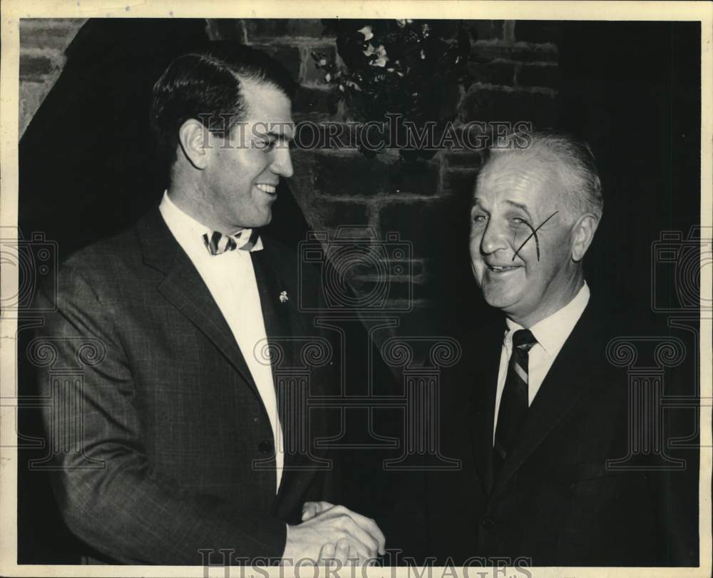 1968 Hamilton Fish Jr. with colleague in New York-Historic Images