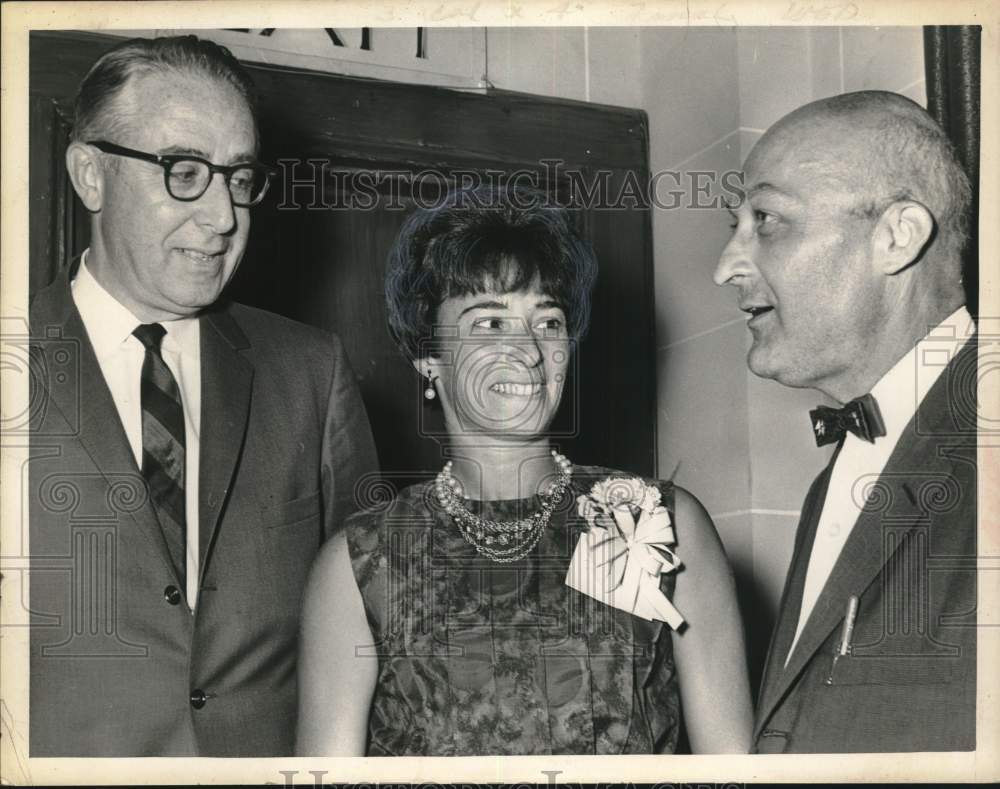 1966 Dr. James Hepinstall, Rita Kohn & Donald Ford in New York-Historic Images