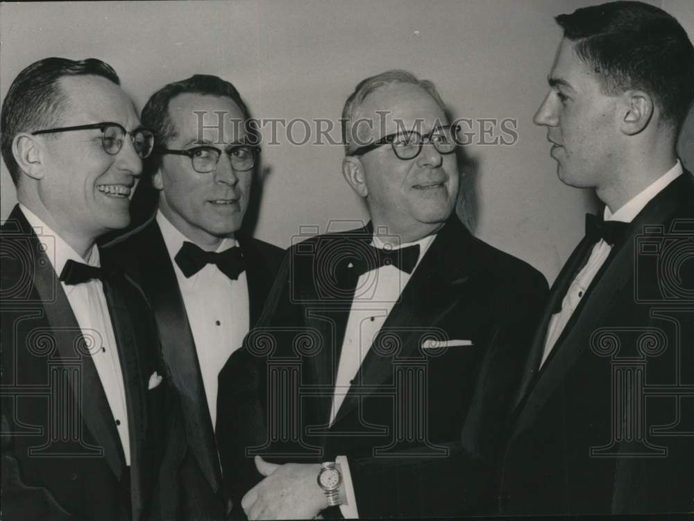 1960 Medical doctors chat at conference in Albany, New York-Historic Images