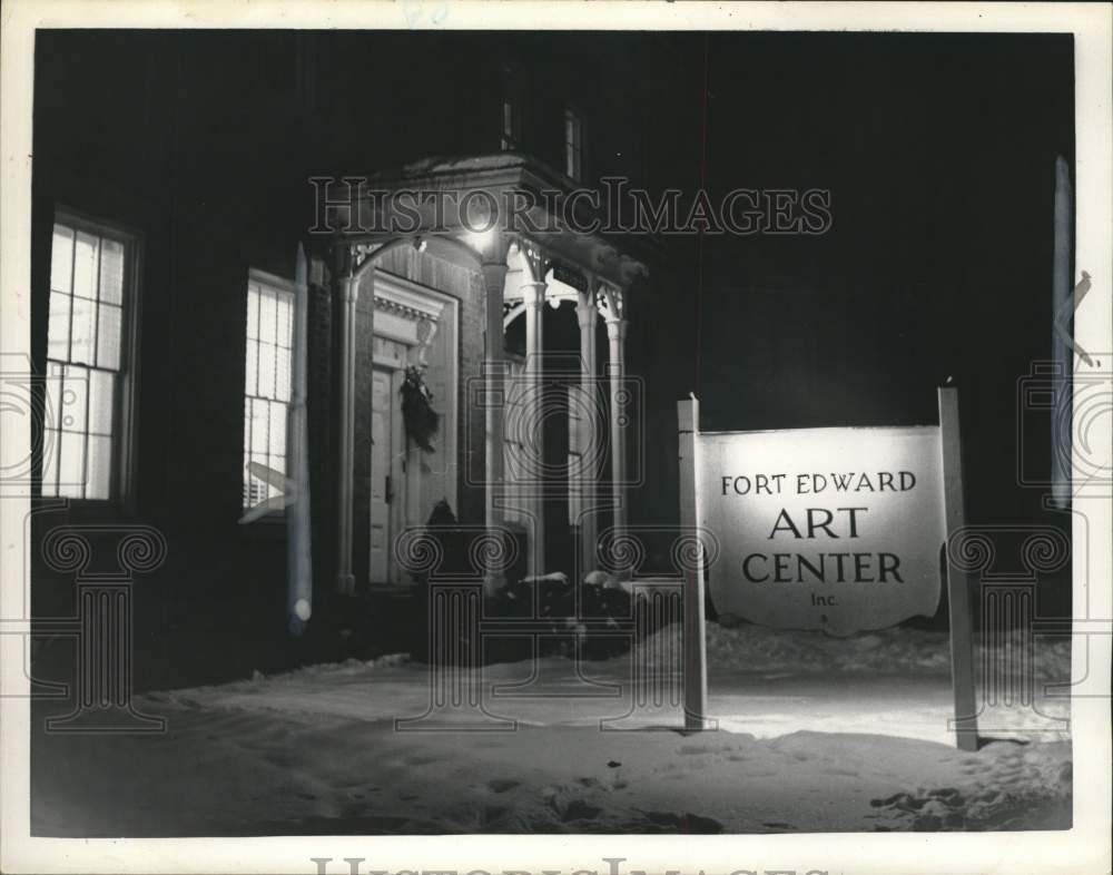 1962 Fort Edward Art Center, 83 Broadway, Fort Edward, New York-Historic Images