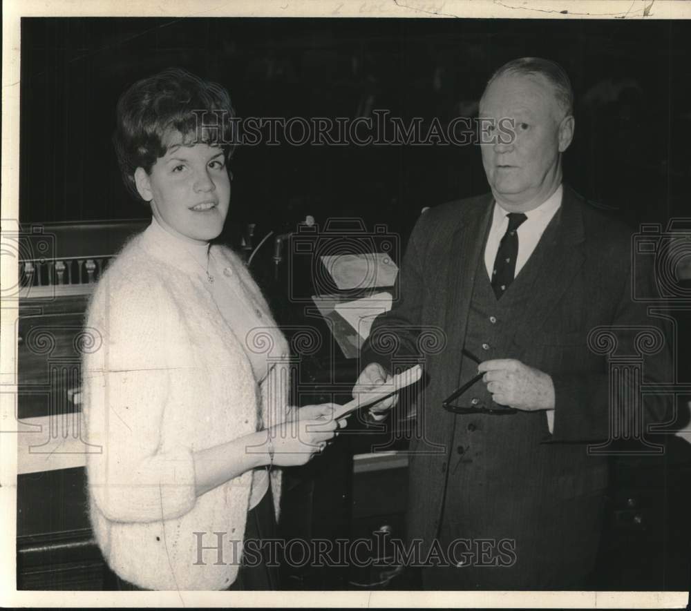 1963 John J. Evers Jr. and Sara Lonstein-Historic Images