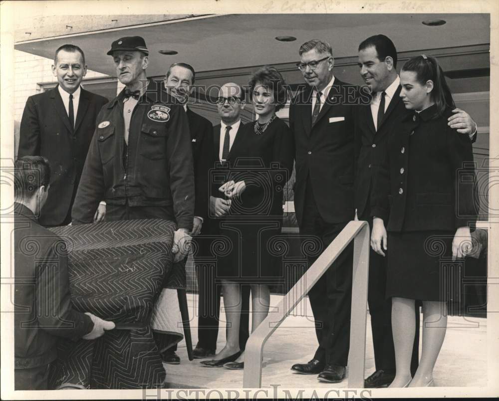 1965 Officials at opening of Albany Executive House-Historic Images