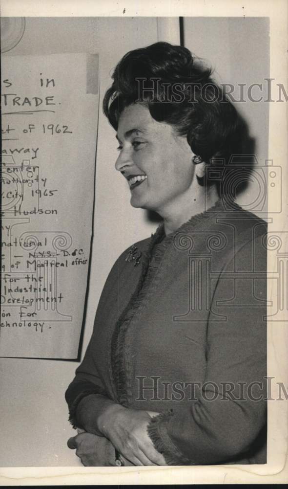 1962 Mrs. Robert Herman at YWCA in Albany, New York-Historic Images