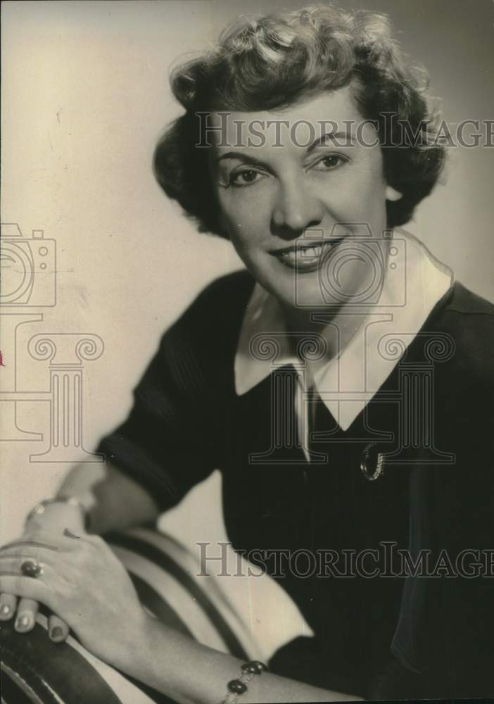 1959 Pauline Frederick, Journalist and radio/TV broadcaster-Historic Images