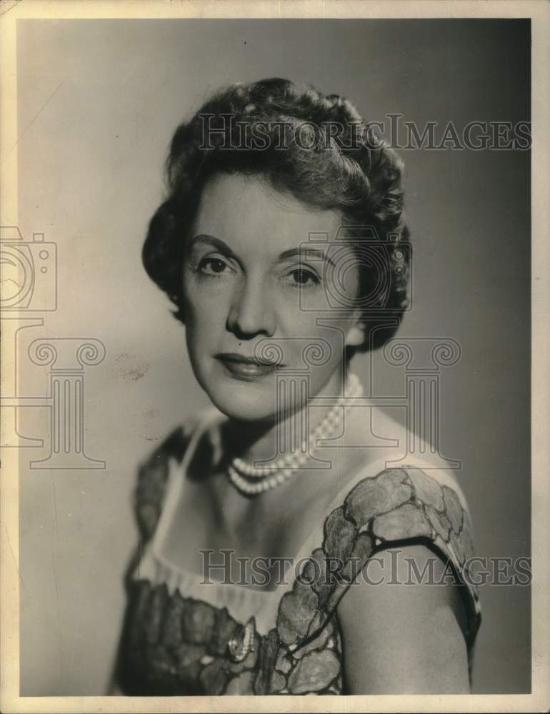 1963 Pauline Frederick, NBC Correspondent-Historic Images