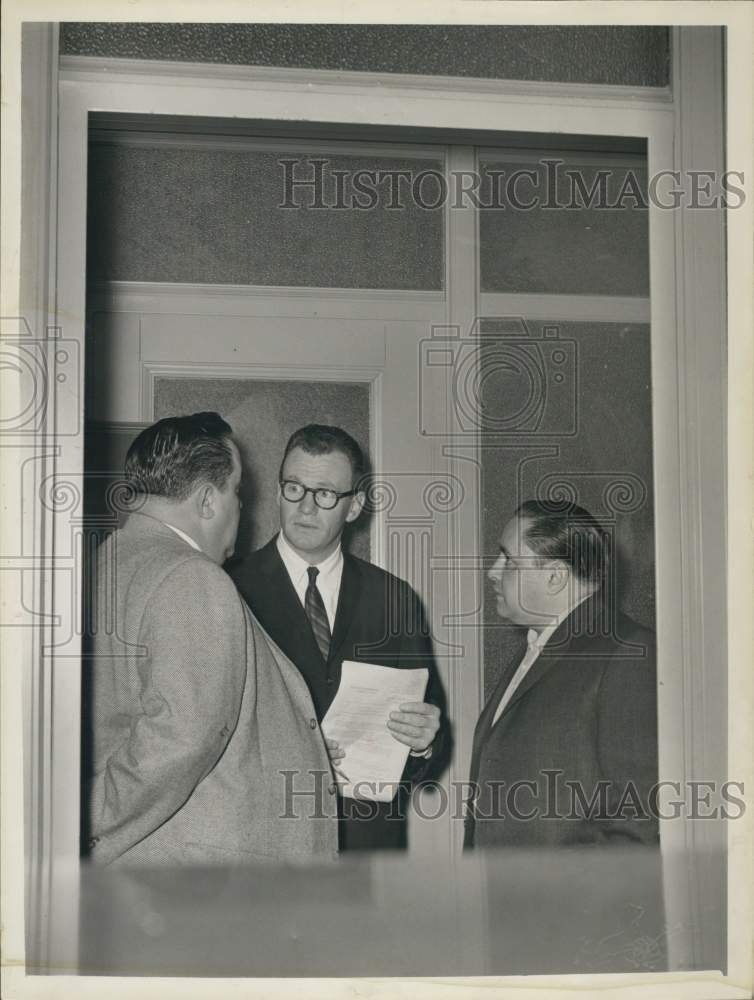 1961 Andrew Pinckney with Mike &amp; Anthony Ferrandino in New York-Historic Images