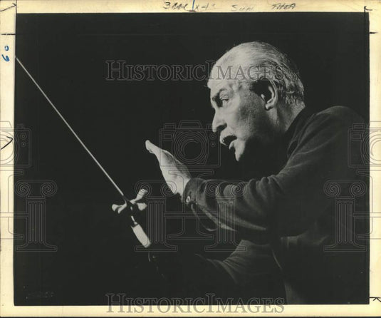 1964 Arthur Fiedler at Rensselaer Polytechnic Institute, New York-Historic Images