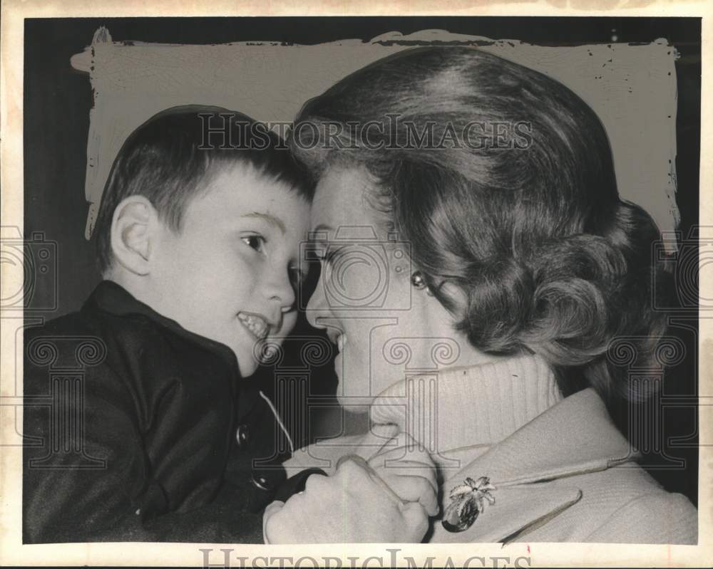 1967 Cerebral Palsy Telethon star Scott DeJulio and Irene Woods-Historic Images
