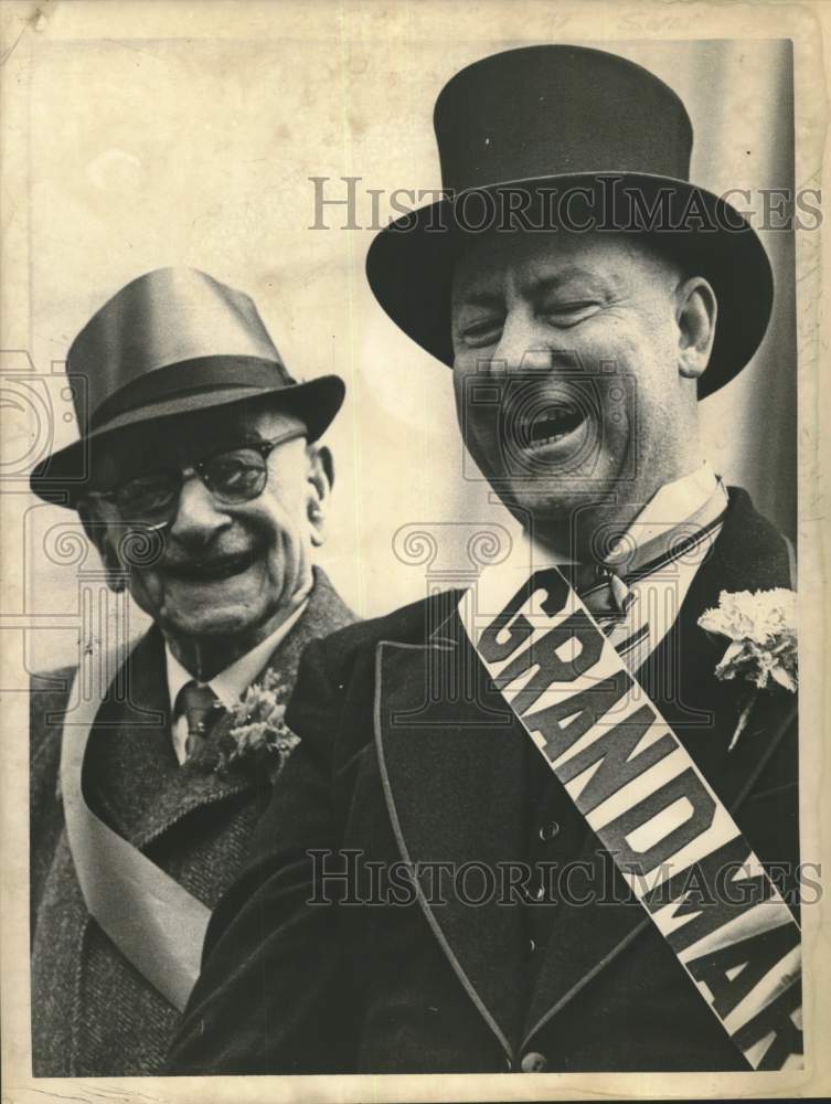 1964 James Dempsey with James McMahan at parade in New York-Historic Images