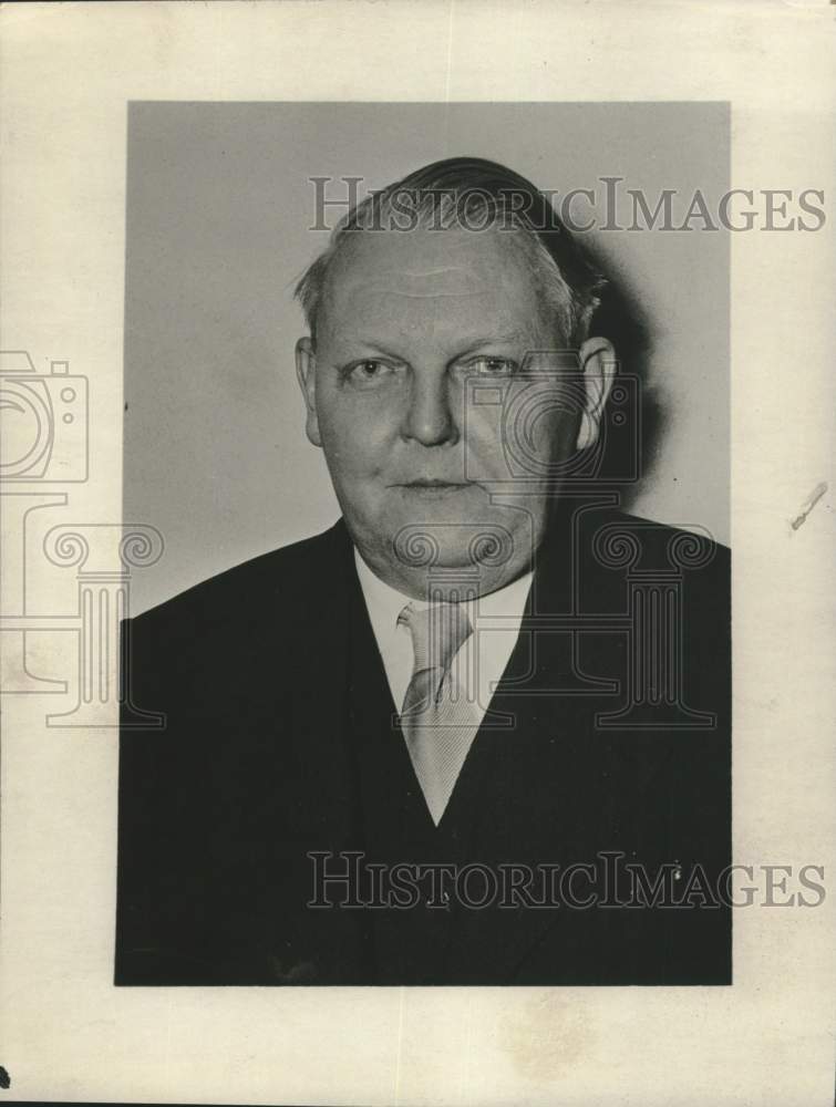 1955 Dr. Ludwig Erhard, Federal Republic of Germany-Historic Images