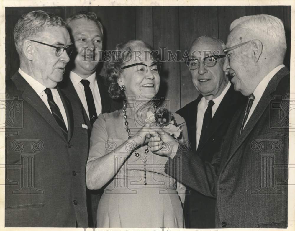 1967 Mary A. Dowling honored by colleagues in New York-Historic Images