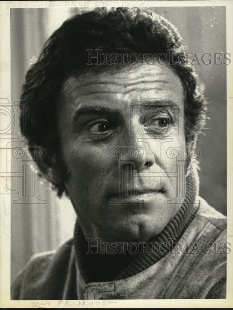 Press Photo Actor Tony Franciosa - tub01446 - Historic Images