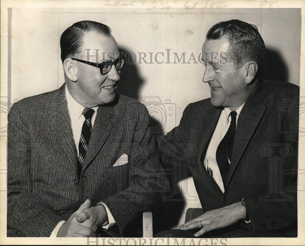 1967 Broker Benjamin Evans and Edward De Lancey Palmer-Historic Images